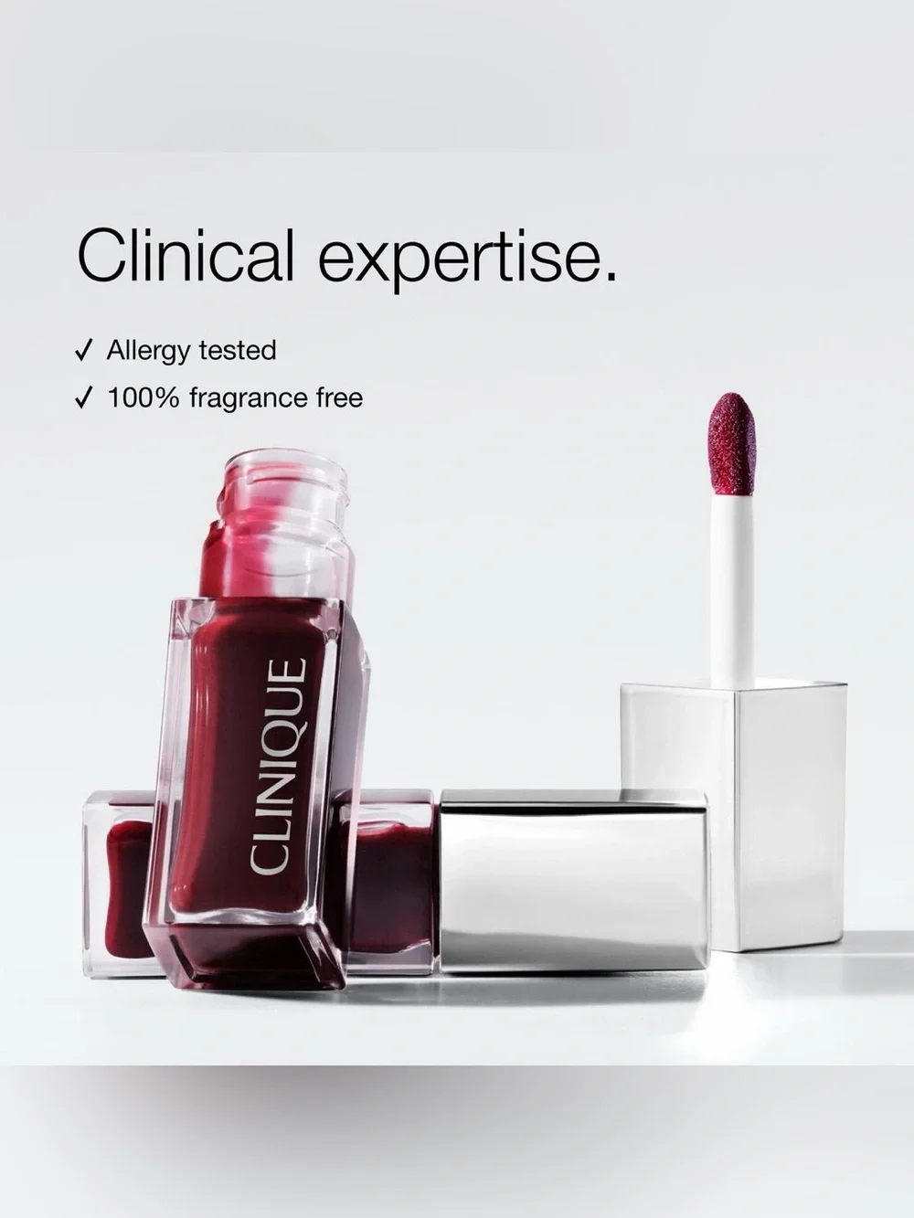 NWT Clinique Pop Lip + Cheek Oil Nude Honey